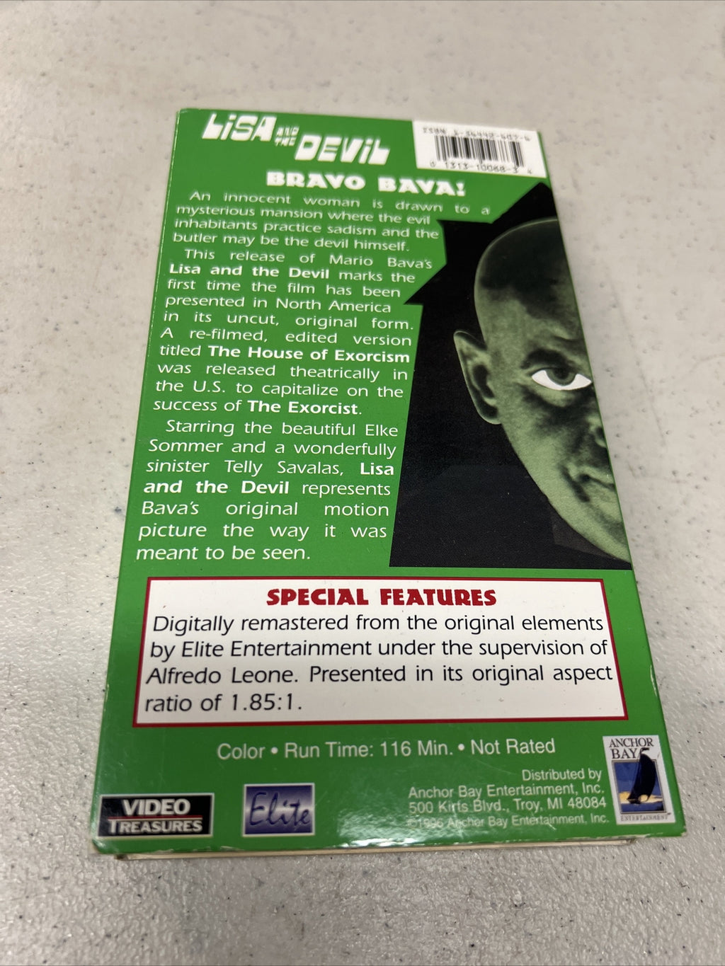Lisa And The Devil Vhs Collectors Edition Bava Horrror Gatefold Release Italian1