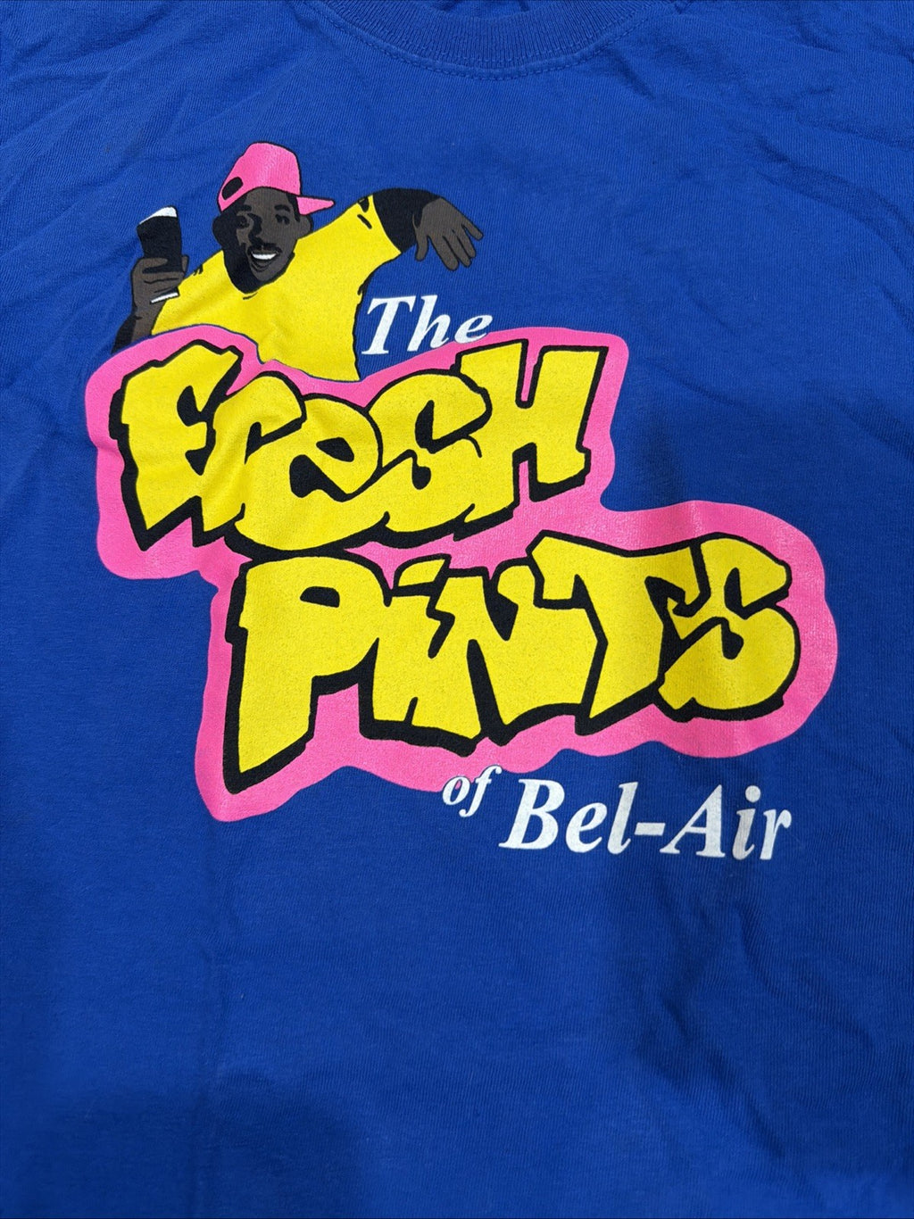 Vintage  The Fresh Prince of Bel-Air TV Show  T-Shirt Will Smith  Carlton RARE1