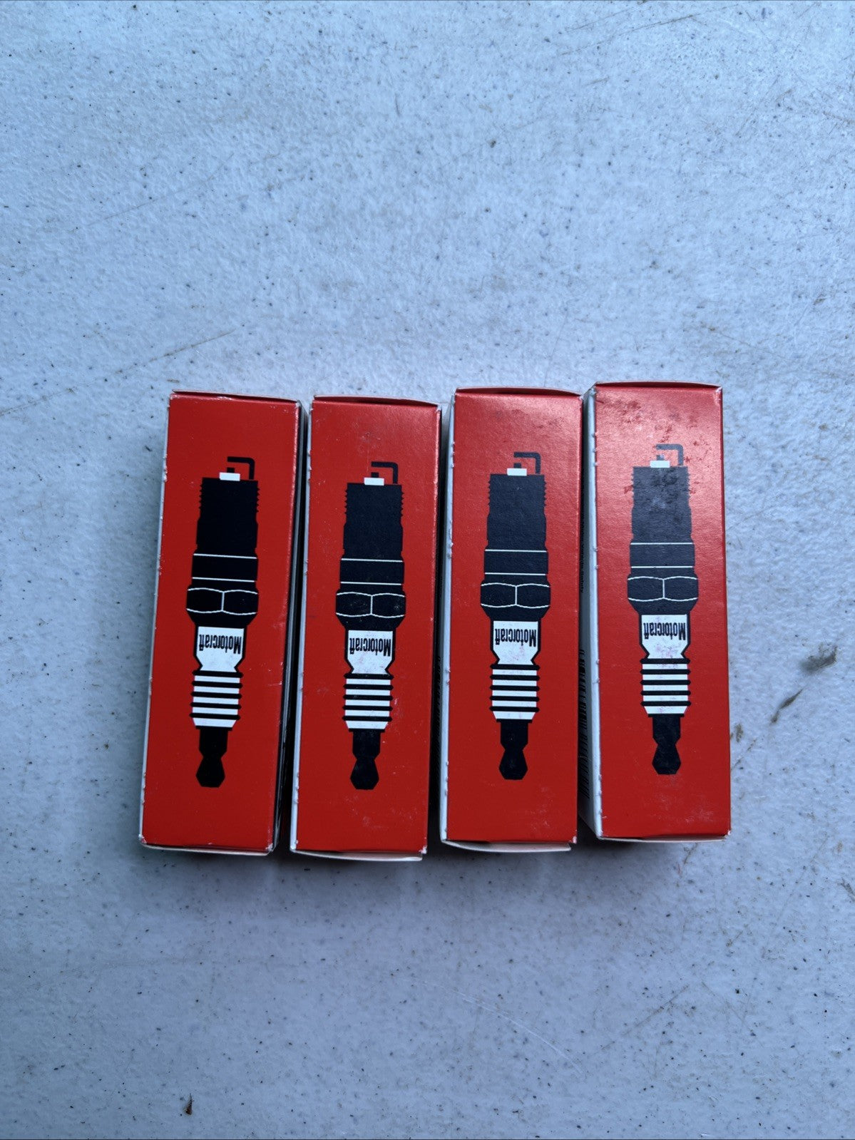 4 Ford Motorcycle OEM Spark Plugs AGSF32FSM # 4323