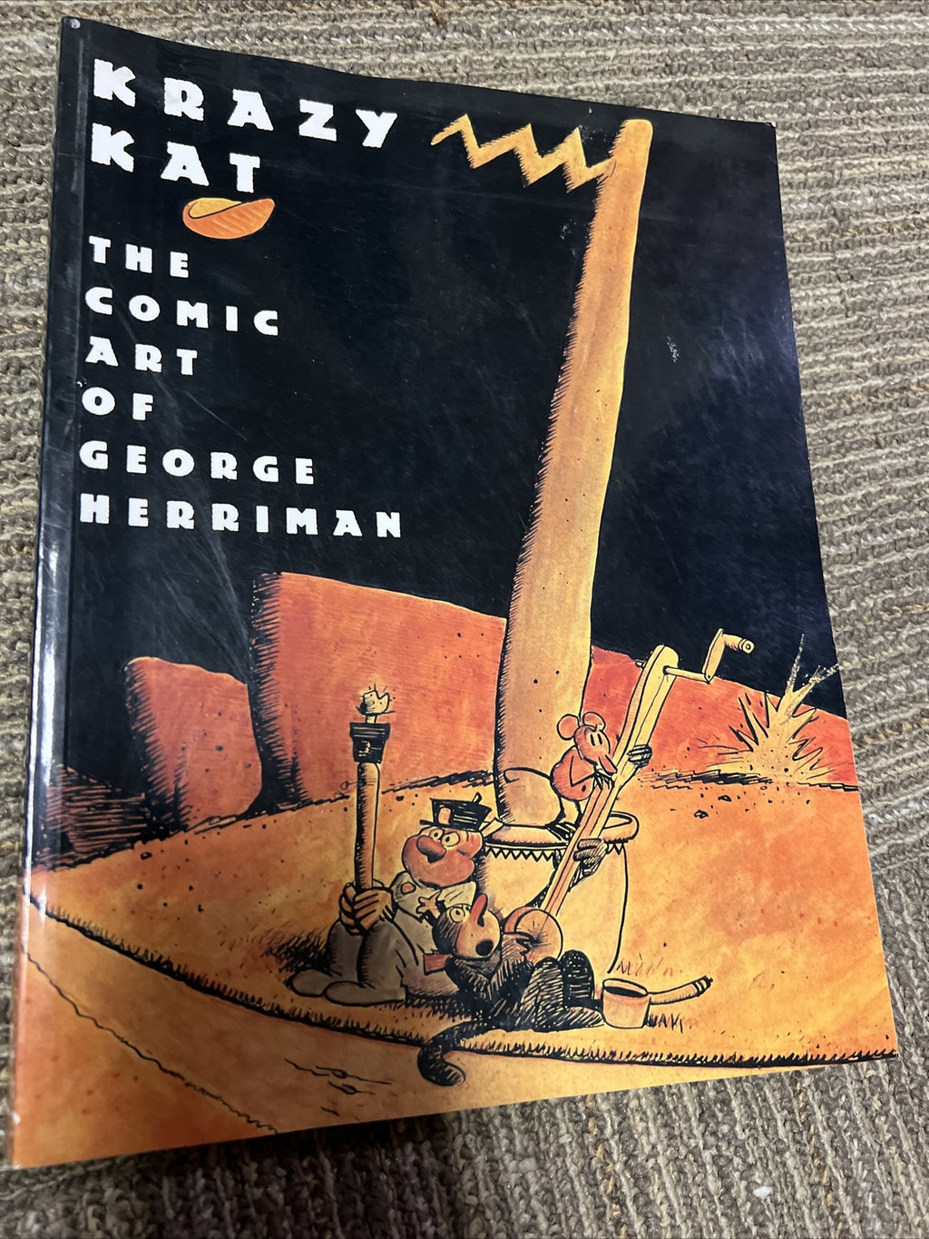 Krazy Kat: The Comic Art of George Herriman by George Herriman Paperback Book0