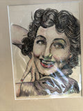Hand drawn Frames Photo Of Jean Parker 20”X16”0
