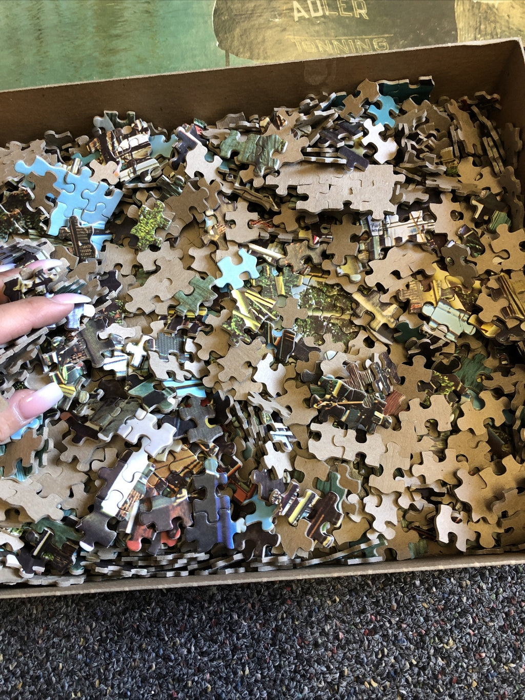Vintage MB MAGNUM 2000 Series Puzzle Milton Bradley2
