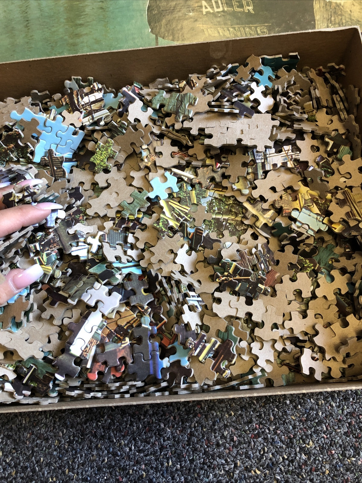 Vintage MB MAGNUM 2000 Series Puzzle Milton Bradley2