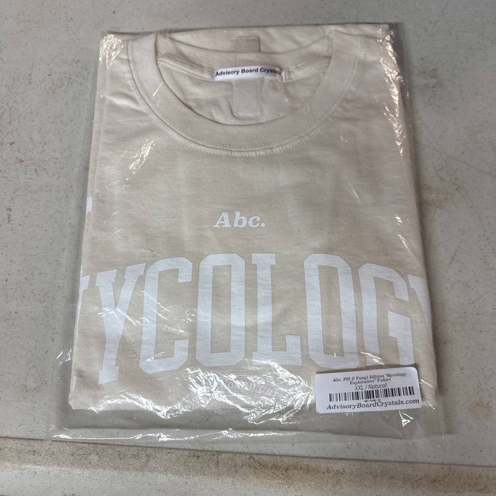 ABC PSI II Fungi Edition “Mycology Exploration” Size XXL T shirt Natural0