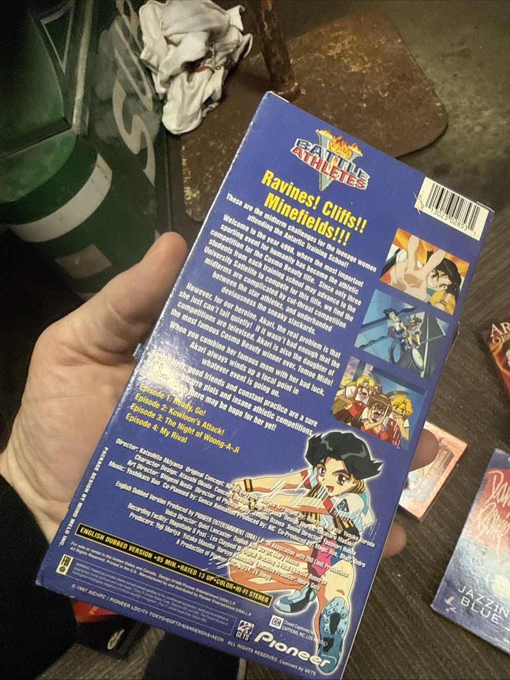 VHS TAPE FACTORY SEALED ANIME   BATTLE ATHLETES VICTORY ENGLISH SUBTITLES2