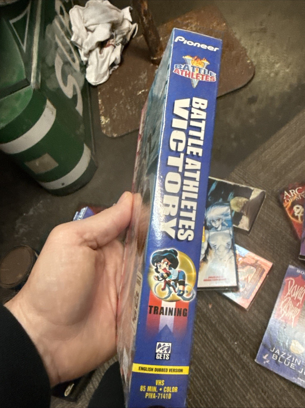 VHS TAPE FACTORY SEALED ANIME   BATTLE ATHLETES VICTORY ENGLISH SUBTITLES1