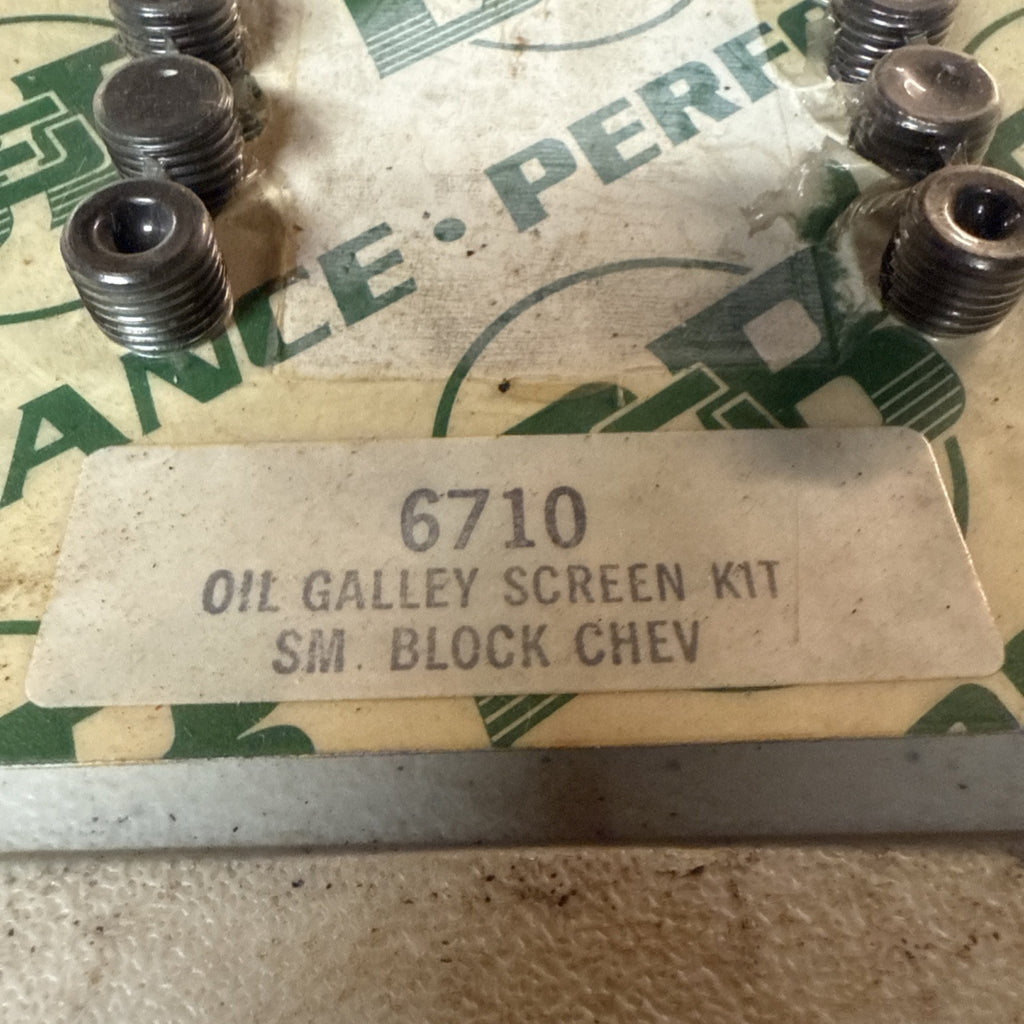 B&B PERFORMANCE (6710) Oil Galley Screen Kit SM Block Chevrolet Un Complete3