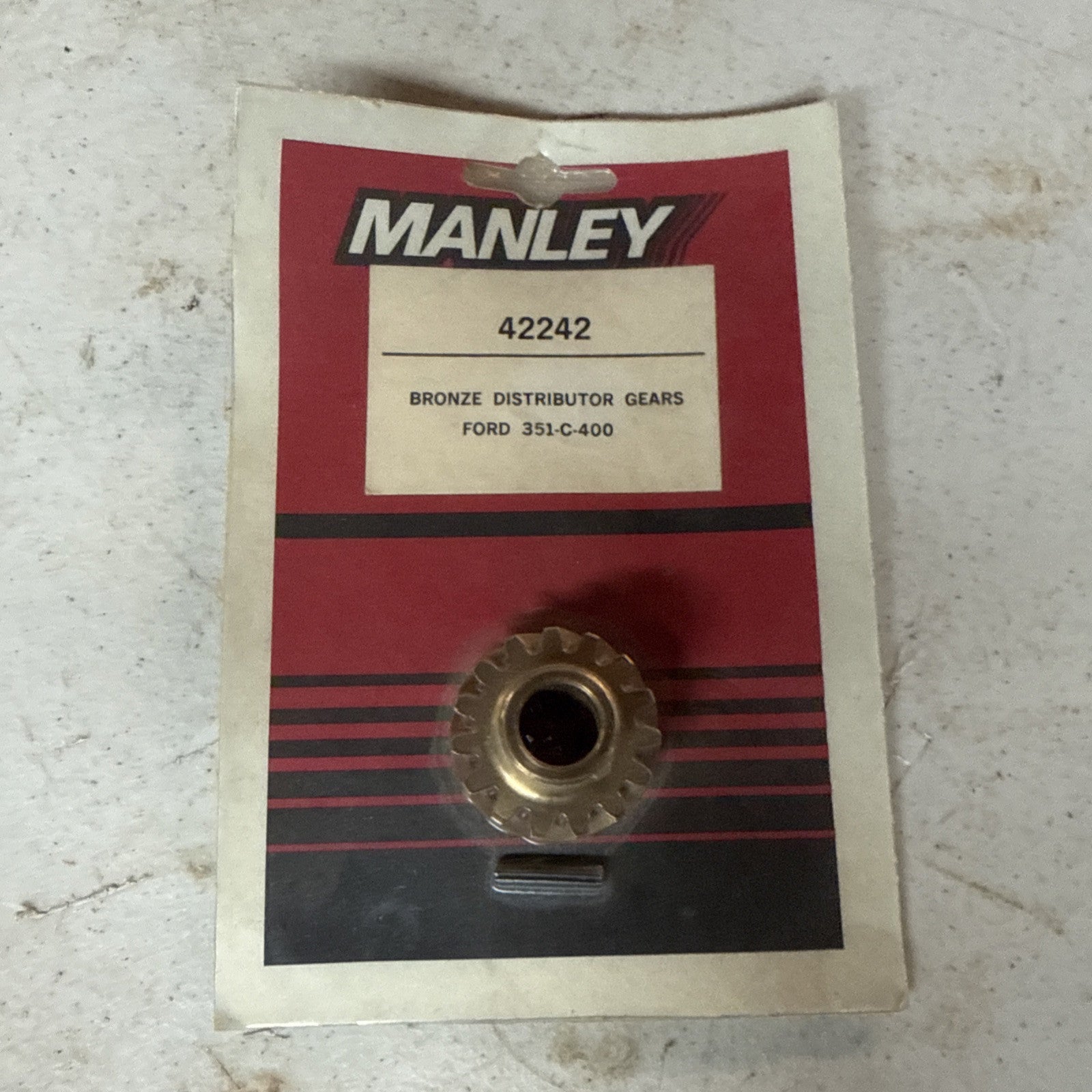 New Manley Bronze Distributor Gears Ford 422424