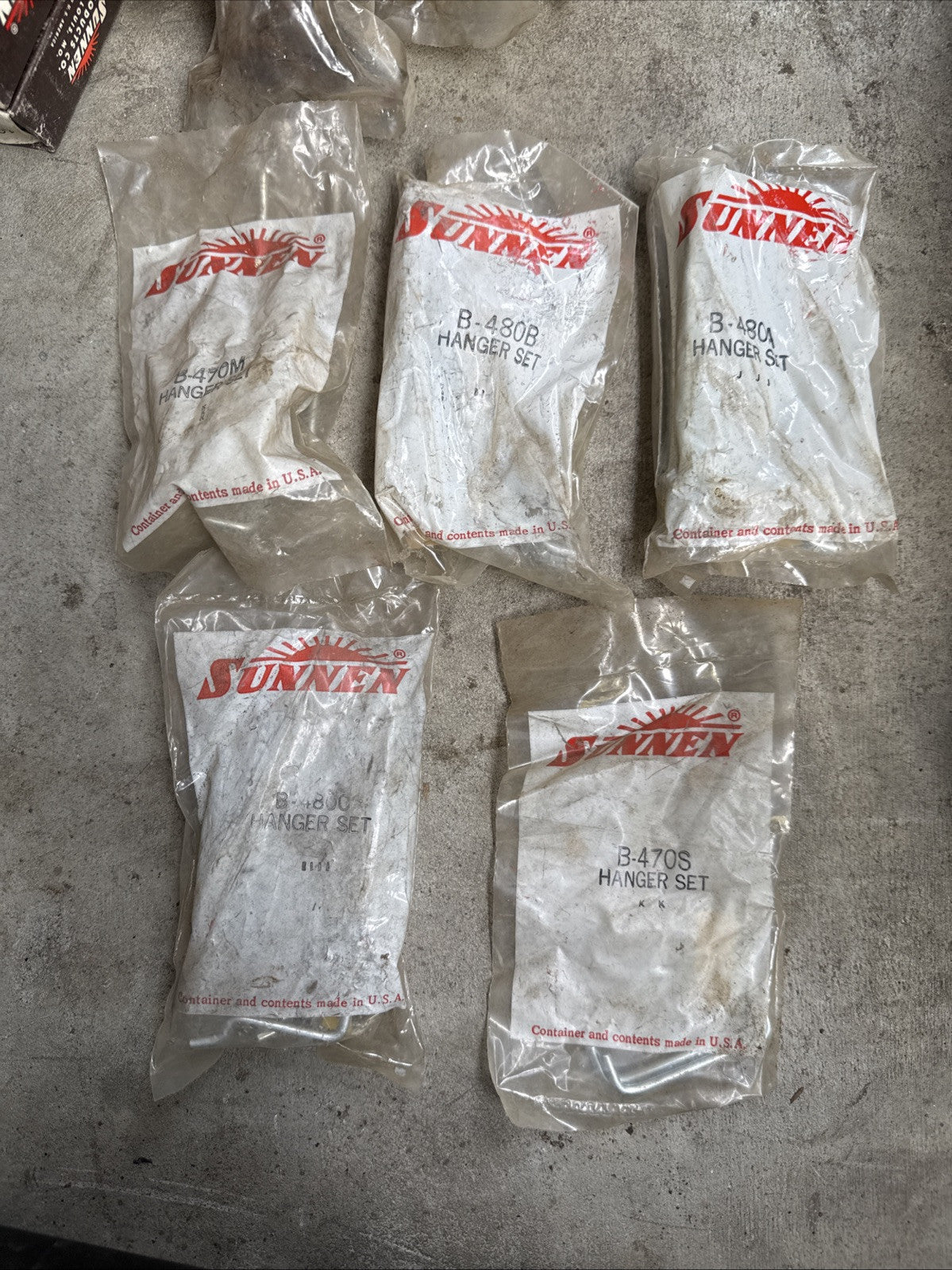 Sunnen Hanger Set Lot of 5 Brand New in Bag0