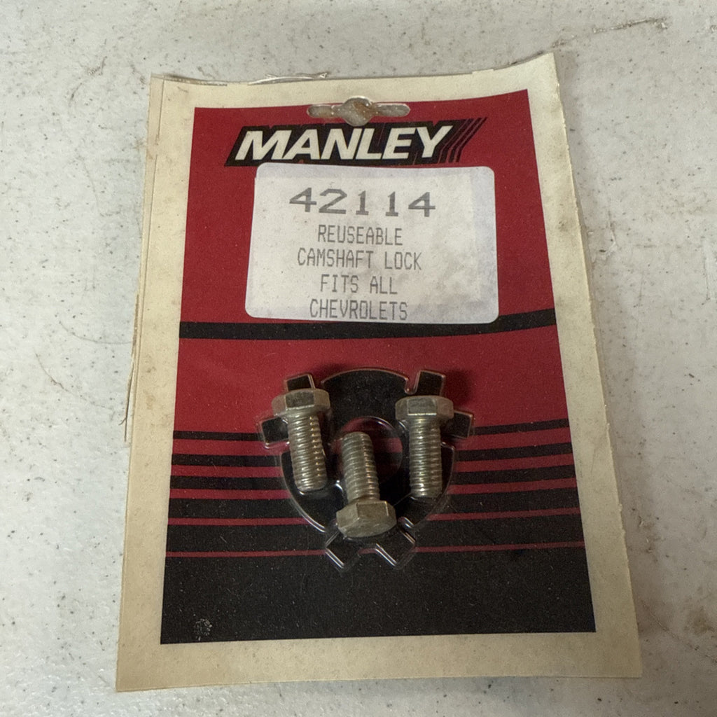 New Manley Reuseable Camshaft Lock Fits All Chevrolets 421140