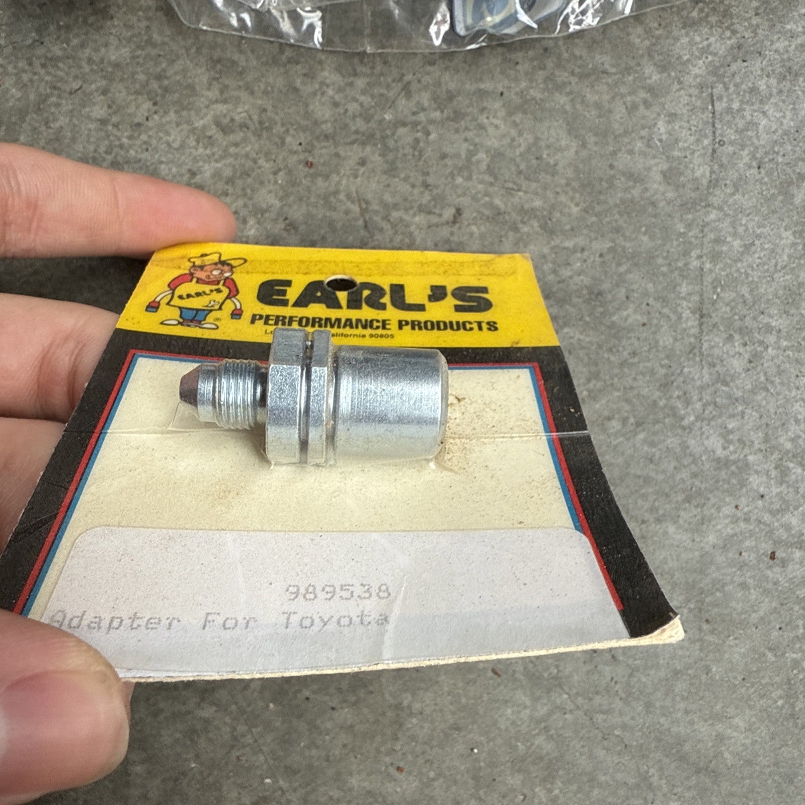 Earls 989538ERL -3 AN to 10mm x 1.0 IFF Tubing Adapter for Fits Toyota3
