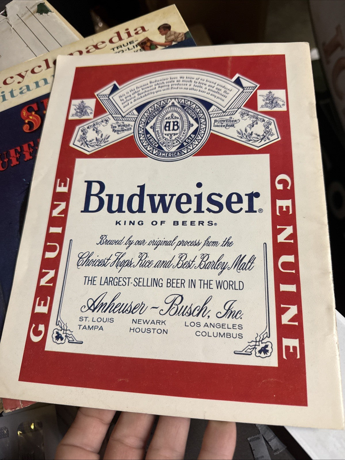 1969 Miss Budweiser Beer Boat 28 Page King of Beers Program Racing1