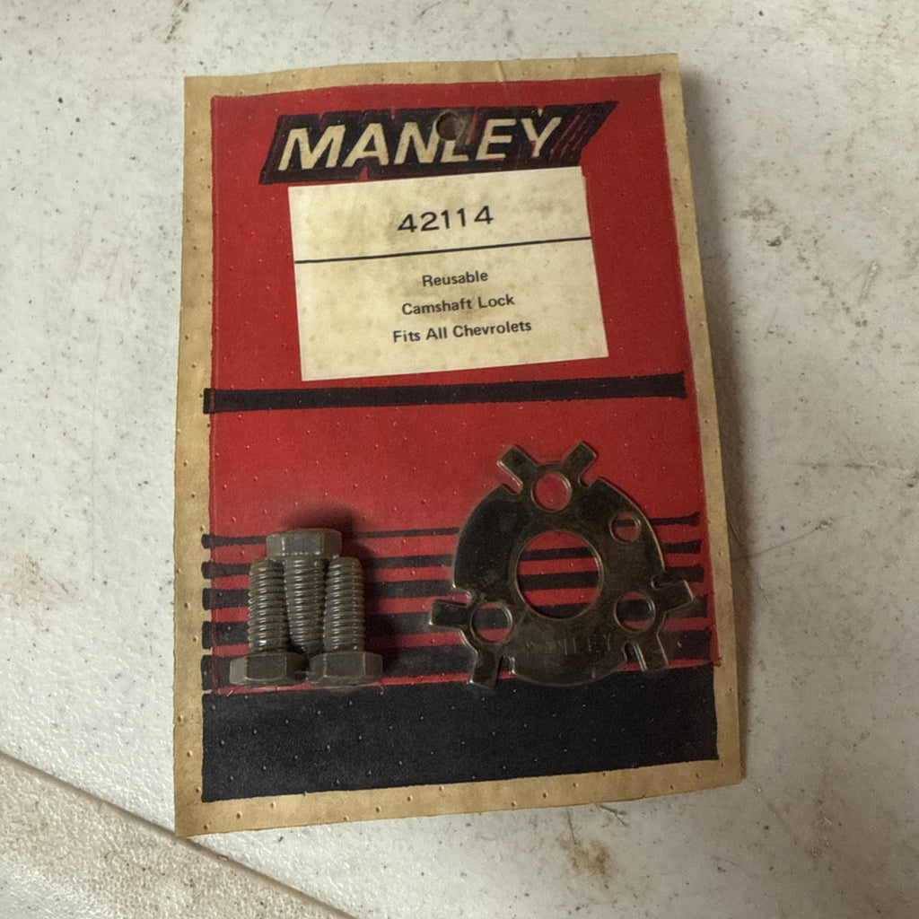 New Manley Reuseable Camshaft Lock Fits All Chevrolets 421140