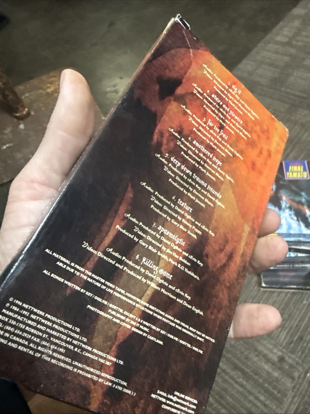 Skinny Puppy Video Collection 1984 - 1992 VHS Very Rare!2