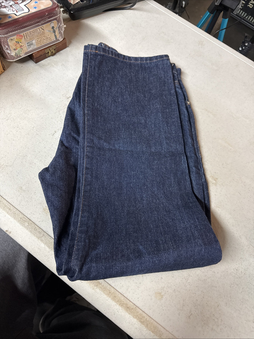 Vintage Guess Jeans Mens 34x32 Blue Made In USA Denim Pants Dark Wash straight3