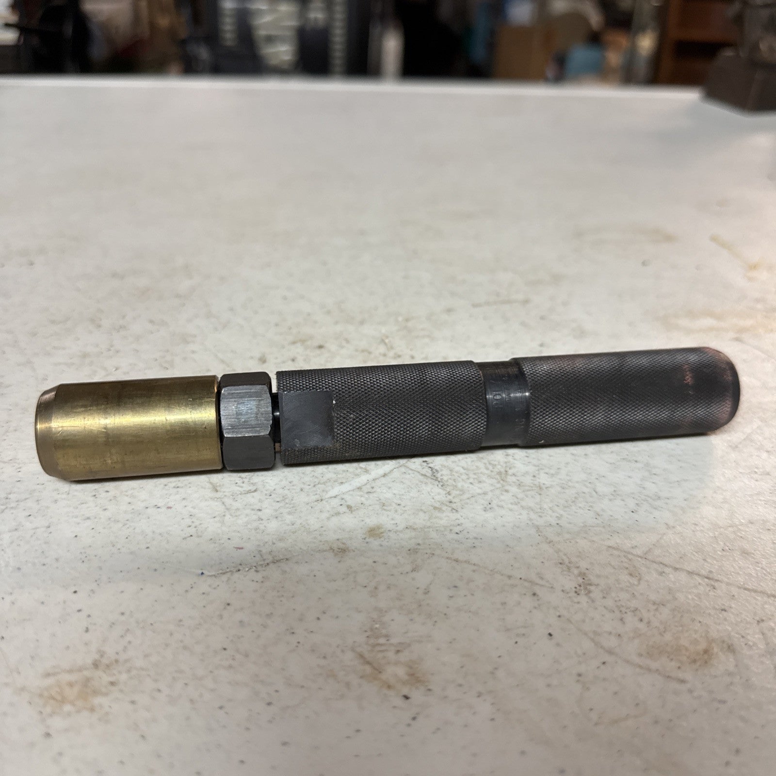Vintage Poly Punch Interchangeable Brass Punch0