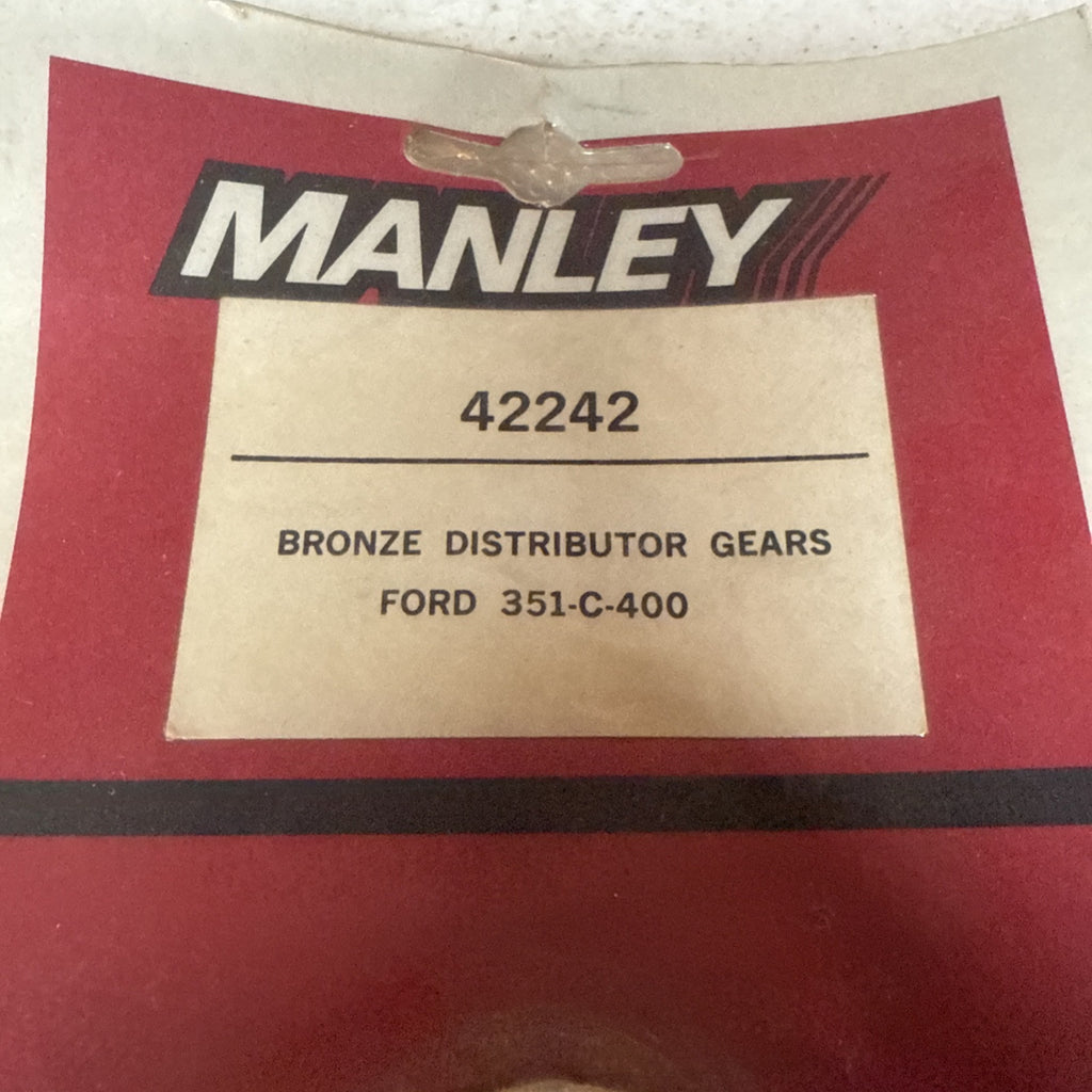 New Manley Bronze Distributor Gears Ford 422423
